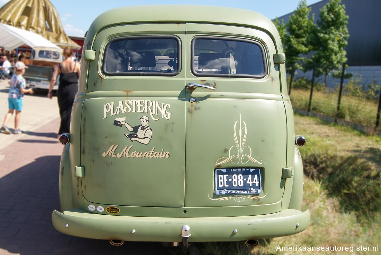 Kustom Chevrolet Advance Design uit 1952